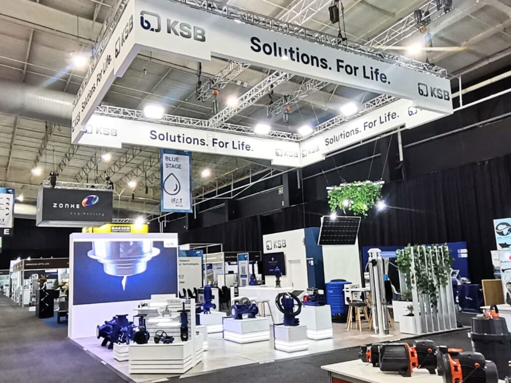 Stunning Stand Design & Build for KSB Exhibition & Event Building Company